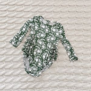 Kate Quinn Forest Green Floral Outfit